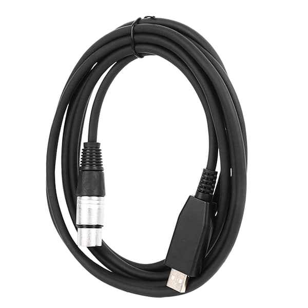 USB til XLR Hunn Mikrofonkabel 3M Skjermet Lydopptakskabel