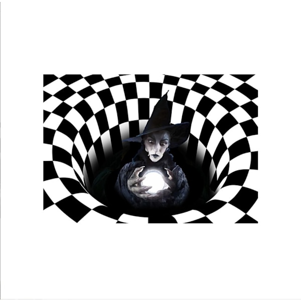 Halloween 3D Vertigo Matta (60x40 Witch) A
