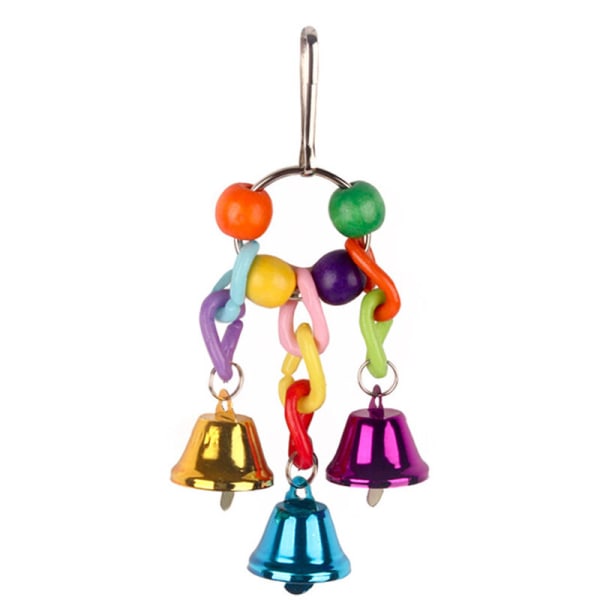 Stege 6-delad set papegojabitleksaker Stege Mjuk stege Swing Pet Supplies