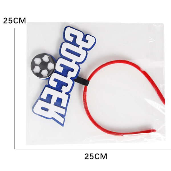 Sports Hair Hoop World Cup Pannband Cosplay Kostym Hårband J