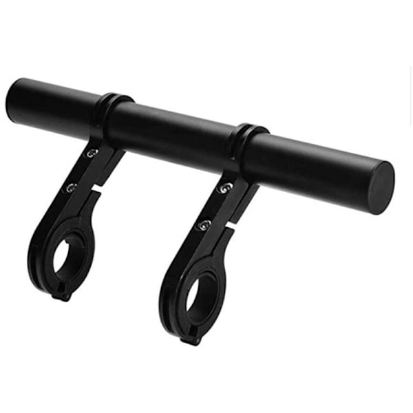 20 cm aluminiumslegering dobbeltramme sort cykel forlænger stativ forlængelsesbeslag velegnet til udendørs