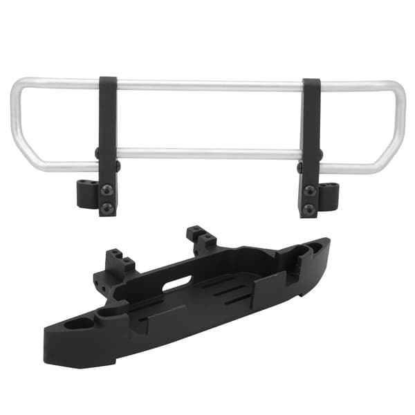Metall frontfangerbase RC-biltilbehørsdeler passer til TRX4 TRX6 1 10 RC Crawler Sølv