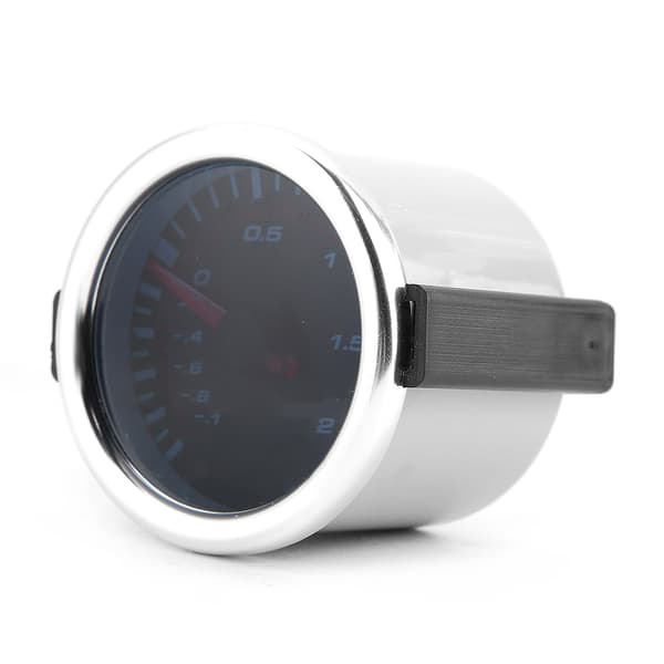 2 tommer 50 mm Universal Bil Rød LED Turbo Boost Trykmåler Bar Pointer 12V
