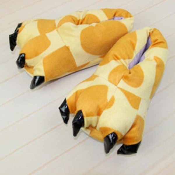 Halloween Cosplay-kengät Animal Claw Monster Feet -tossut Giraffe 40-43