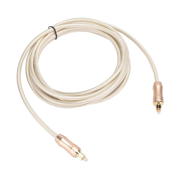 SPDIF Toslink optisk fiber firkantet port lydkabel for effektforsterker lyddekoder 3 meter