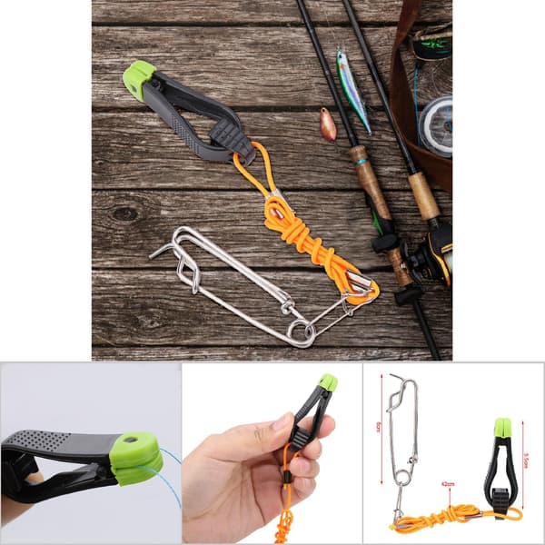 Snap Clamp til Power Grip Board Mast Release - Perfekt til trollingbåd og havfiskeri