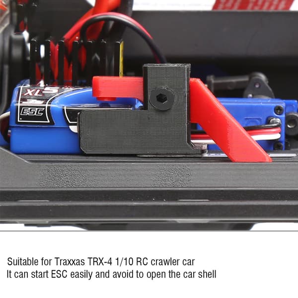 ESC Easy Start Trigger Power Switch for Traxxas TRX 4 1 10 RC Crawler