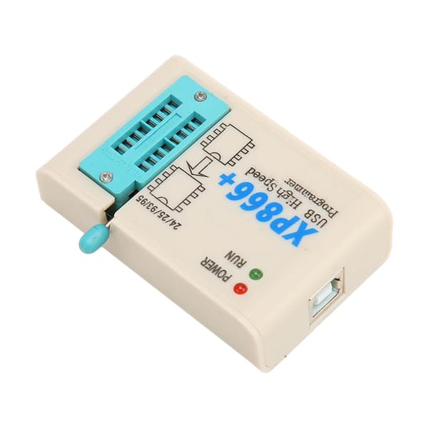Höghastighets SPI FLASH Programmeringsmodul USB BIOS Chip Programmeringskit för 24 25 93 EEPROM