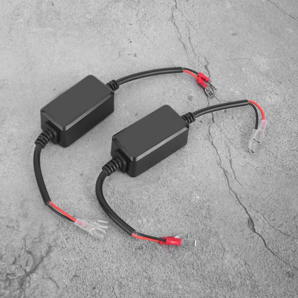 H1 H3 Auto Bil LED-frontlykt Feilfri Dekoder Anti-flimmer Motstand Canceller