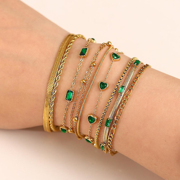 Armband Zircon Daily Outfit Metallic Element B1491 JDB201045