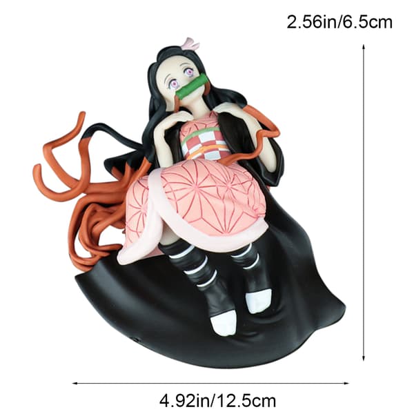 Animefigur Liggande Modell Staty Leksaker Anime Samlarfigur Docka Bilprydnad Presenter för Animefans