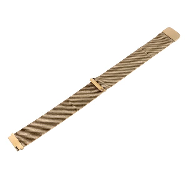 Magnetisk rustfrit stål Quick Release Hudvenlig Åndbar Urrem til Huawei GT2 Guld