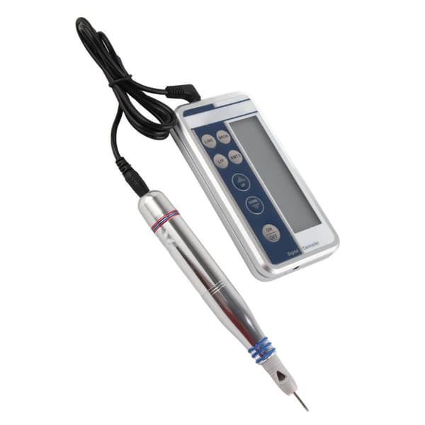 Digital Permanent Makeup Machine Microblading Pen Ögonbryn Läpp Penna med Patronnålar EU 100-220V