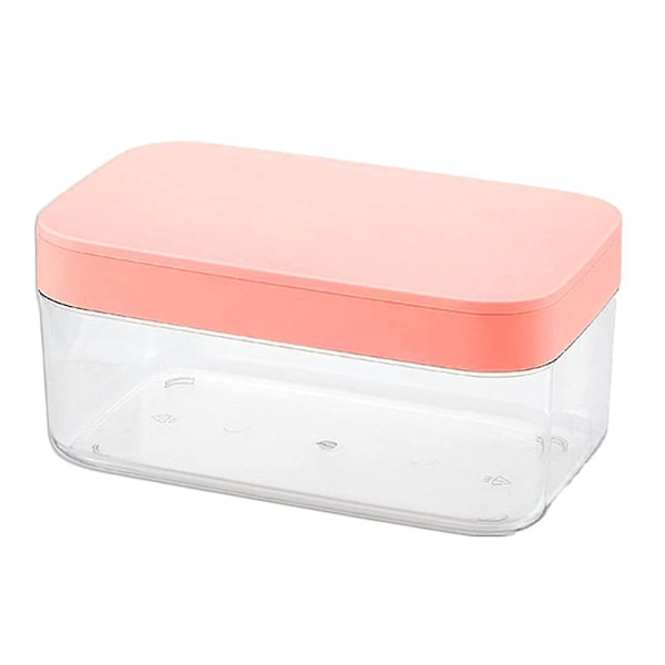 Ice Cube bakke med let at frigive silikone isterning bakke is opbevaringsboks