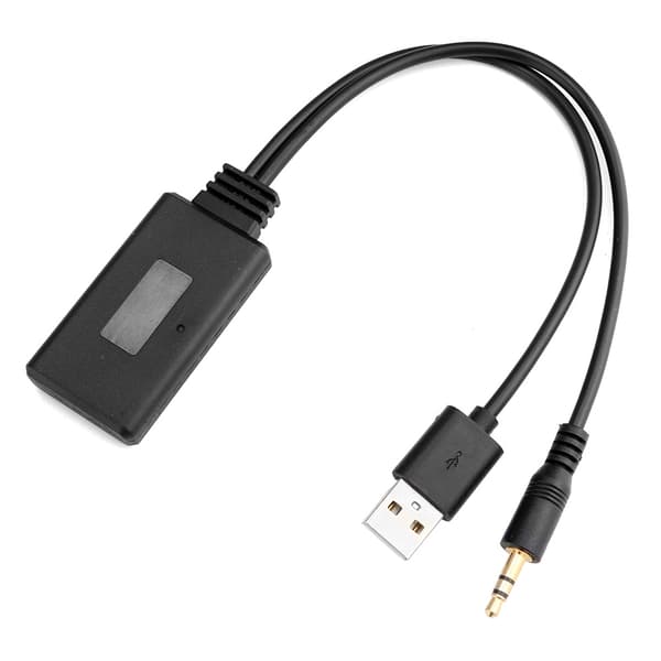 12-pinners AUX-adapter USB 3,5 mm plugg Bluetooth-kompatibel E90 E91 E92 E93