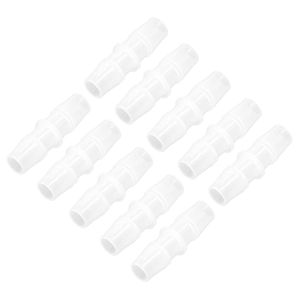 10 stk. PP Slangefitting Rørforbindelse Lige Diameter Lige Igennem Sæt Kit 11.1