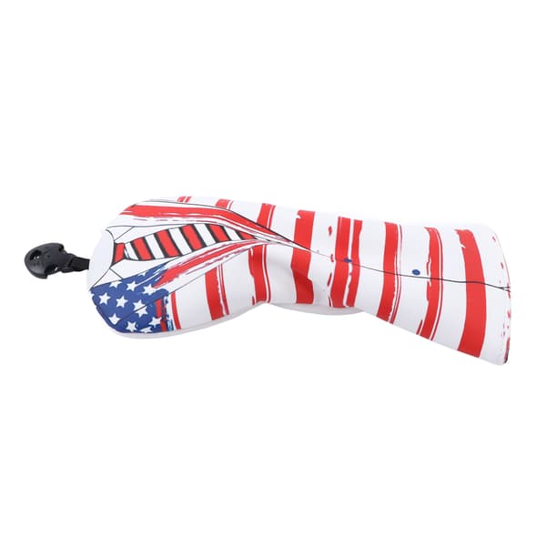 Amerikansk flagg golfkøllehodebeskytter Putter Driver Headcover Protector