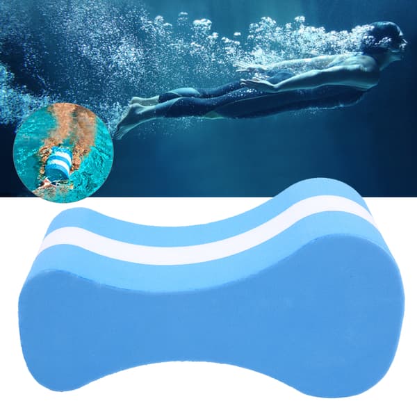 Simbräda Blå Vit för Barn Vuxna Nybörjare Poolträning
