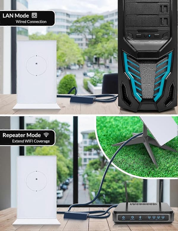 Starlink Ethernet-adapter - Gen 2 til RJ45 Gigabit Ethernet, hurtig og stabil netværksforbindelse, grå