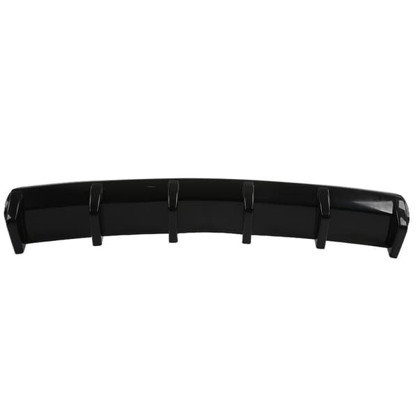 Blank Sort Universal Bagkofanger Diffuser Fin Spoiler Chassis Splitter Aerodynamisk Biltilbehør