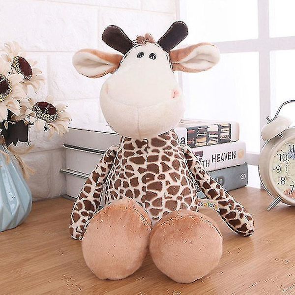 25 cm skovdyredukke plyslegetøj giraffe