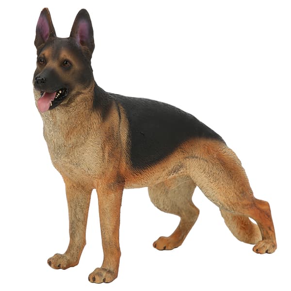Simuleringsmodell av schæferhund, skrivebordsdekorasjon, barneleke