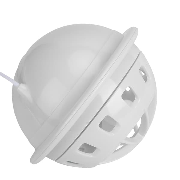 15 Minuters Automatisk Avstängning Super Shock Wave 2 Lägen USB Mini Diskmaskin Vit