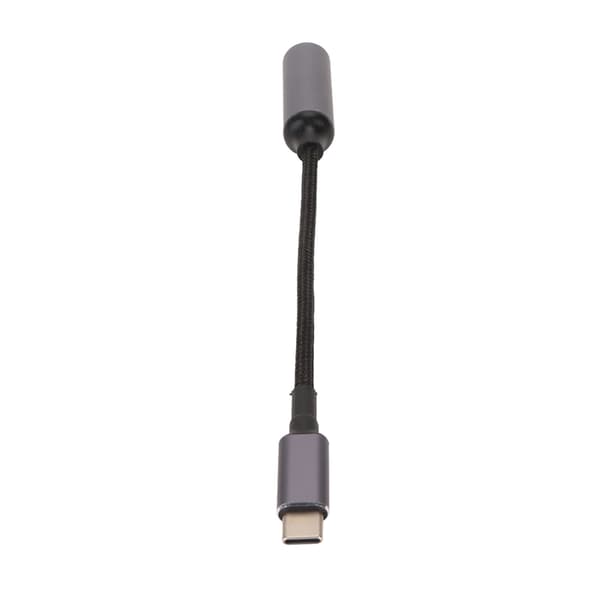 100W USB C PD Opladerkabel DC 5.5x2.1mm Hun til Han med Auto Identifikationschip