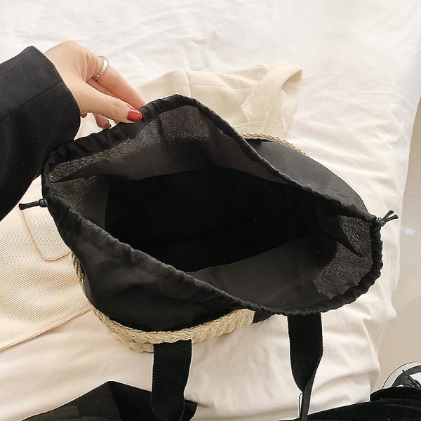 Summer Beach Bag, handgjord väska Damhandväska W40xh24xl17(cm) C71