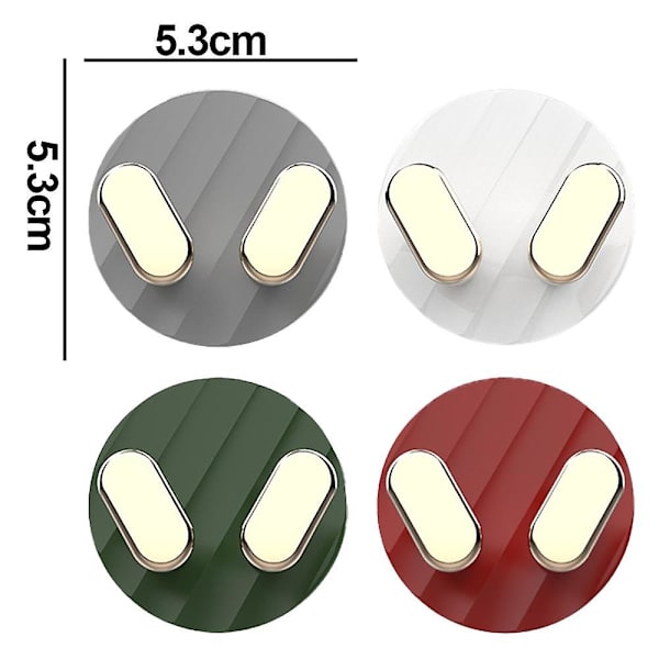 Krokar, power Linjekrok, krok för nycklar, handduk, köksredskap mix colors