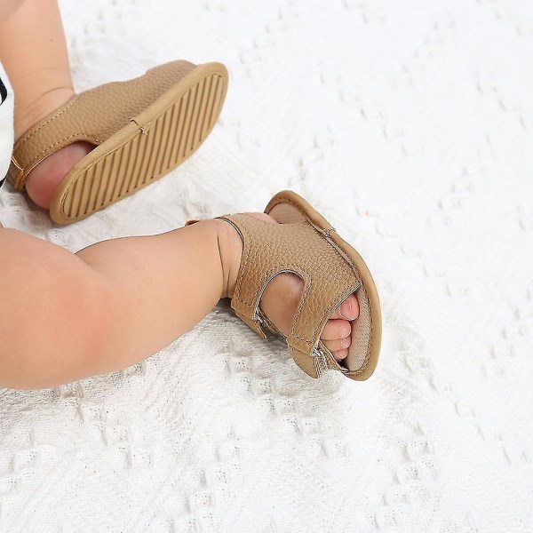 Sandaler Skor Spädbarn Toddler Pojkar Flickor Låg topp gummisula 13cm