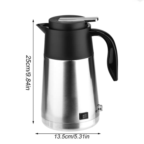 1300 ml 12V Bärbar Bil Lastbil Vattenkokare