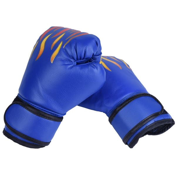Blå sandsækhandsker til børn - boksning, Muay Thai, kickboksning, sparring og grappling