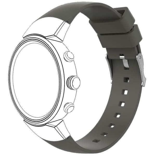 Silikonrem til Asus Zenwatch 3 smartklokke