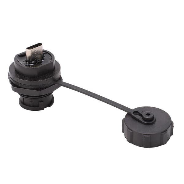 Vedenpitävä IP68 USB-liitin Micro USB Naaraspuolinen emolevyn takapistorasia E10MCBFFF