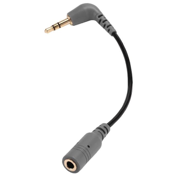 Professionel 3,5 mm TRRS til TRS mikrofonadapter mikrofonkabel udskiftningskabel SC3