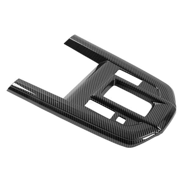 Kulfiber Gear Shift Panel Cover Trim Erstatning til Isuzu DMAX 2021