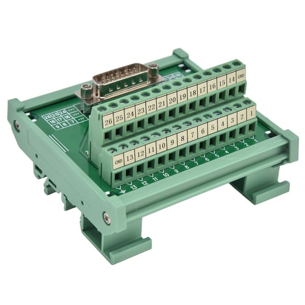 PCB Terminal Block Modul Kobber Hannkontakt Adapter Breakout 60V DC