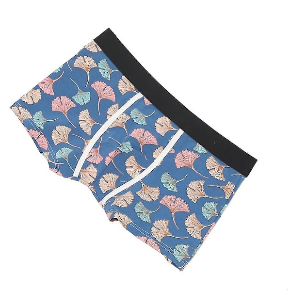 Mænd Bomuldsbokserbukser Undertøj Trunks Underbukser Royal Blue XL