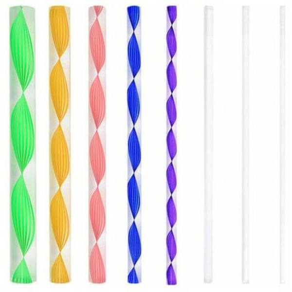 20 stycken Mandala Dotting Tools Gör-det-själv målning Stencils Kulpalett Borstar Multifunktionsprägling Dot Kit för Canvas Ro