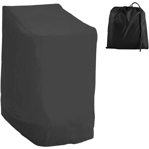 Vandtæt og UV-bestandigt havestolebetræk (enkeltstolelængde 65cm*65cm*80/120CM), velegnet til udendørsstole