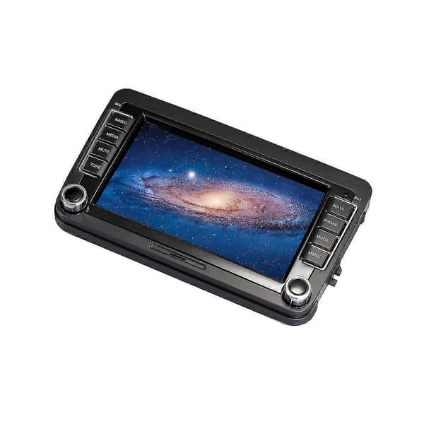Bilradio 7-tommer 1g + 16g For / Seter Golf Multimediaspiller Black