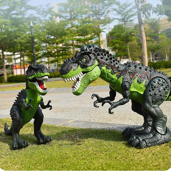 Fjärrkontroll Spray Dinosaurie med Gång, Ryta, Lägga Ägg - Perfekt Present till Barn