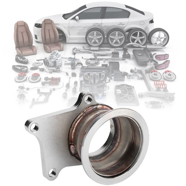 5 Bolt til 3-tommers V-båndsflens Turboadapter Rustfritt stål For T3 T4 Turbo