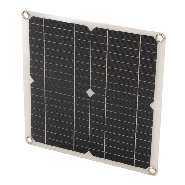 12W Mono Solcellepanel Batterilader med Intelligent Kontroll og 10A Laderegulator