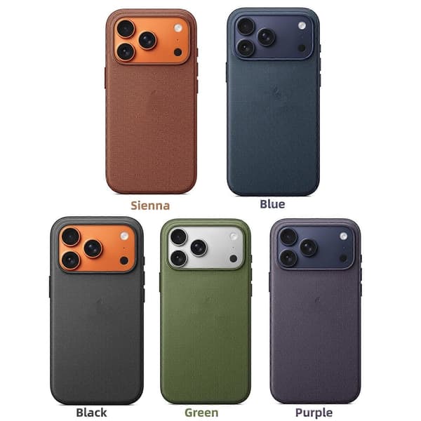 Til iPhone 17 Pro Max TechWoven Cover med MagSafe Beskyttende Etui Sienna & Logo S Sienna For iPhone 17 Pro Max