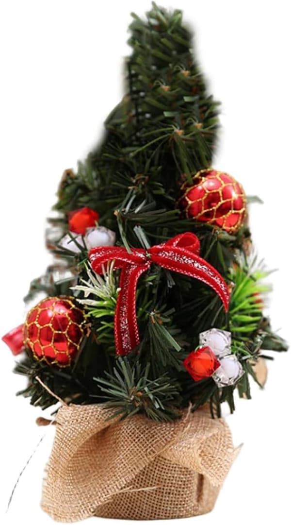 Minijulgran scenlayout rosett lättvikts falsk Kristus