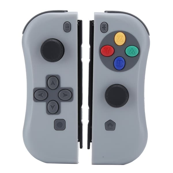 Langaton Bluetooth Joycon -peliohjain oikea vasen tummanharmaa