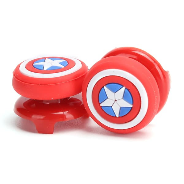 PS4 PS5 Gamepad Tumgrepp Rocker Caps Plast Joystick Skydd Typ C 1 Par