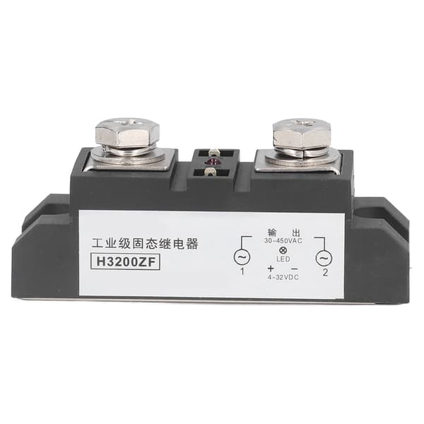 200A Industriel SSR Solid State Relæ 4-32VDC Input 30-450VAC Output 2500V Isolationsspænding